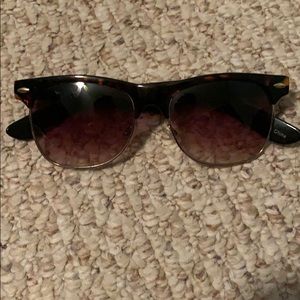 Brown textures sunglasses